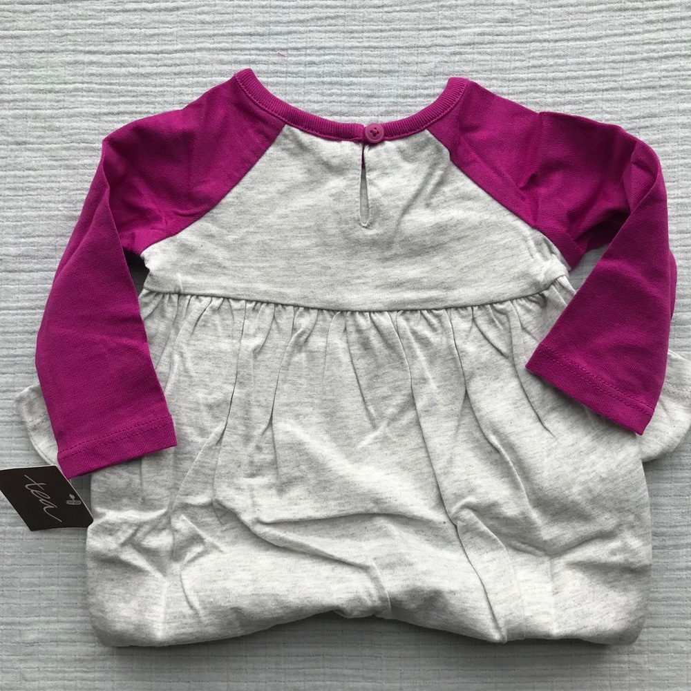 NWT 0-3m TEA COLLECTION Baby Romper Hedgehog. - Picture 5 of 6